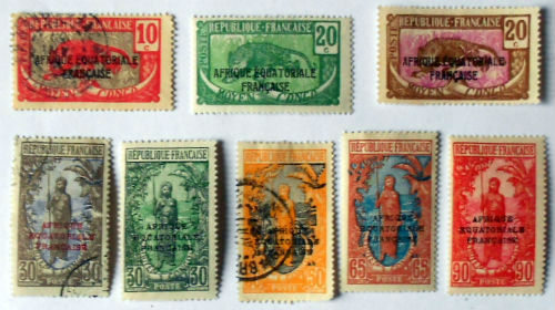 Timbres · Moyen Congo - A.E.F