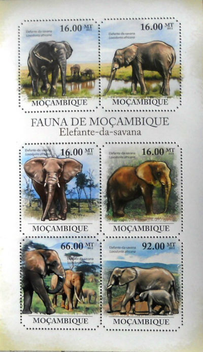 Timbres · Mocambique