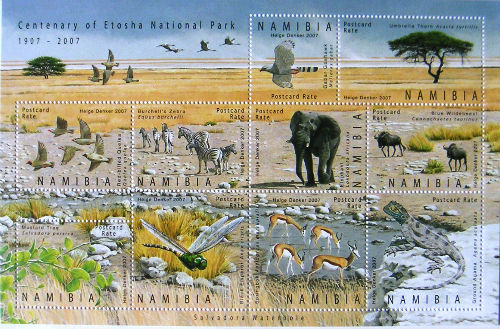 Timbres · Namibie