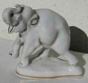 Diverses matières · Elephants EN Porcelaine - Ceramique