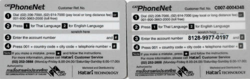 Cartes · Sans et avec PIN