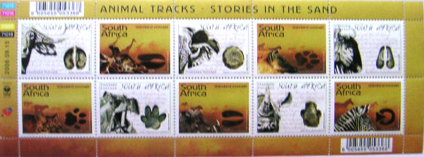 Timbres · Afrique DU SUD