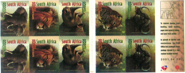 Timbres · Afrique DU SUD