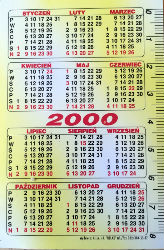 Calendriers · Pologne