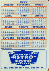 Calendriers · Portugal
