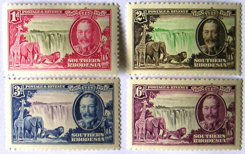 Timbres · Rhodesie DU SUD