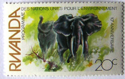 Timbres · Rep. Rwandaise - Rwanda