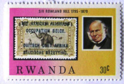 Timbres · Rep. Rwandaise - Rwanda