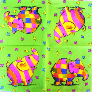 Serviettes en papier · Serviettes EN Papier - Tissus