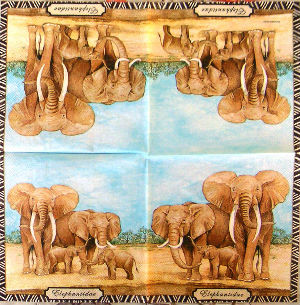 Serviettes en papier · Serviettes EN Papier - Tissus