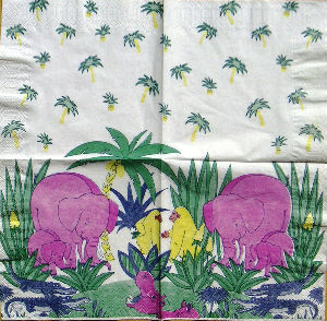 Serviettes en papier · Serviettes Papier