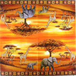 Serviettes en papier · Serviettes Papier