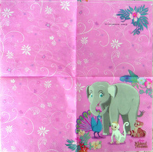 Serviettes en papier · Serviettes Papier