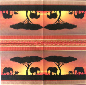 Serviettes en papier · Serviettes Papier