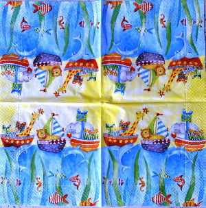 Serviettes en papier · Serviettes Papier