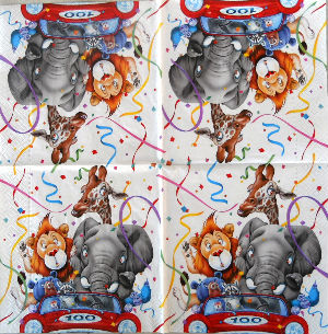 Serviettes en papier · Serviettes Papier