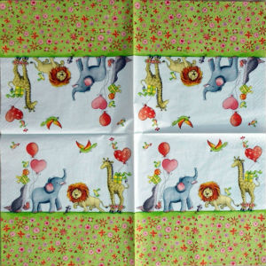 Serviettes en papier · Serviettes Papier