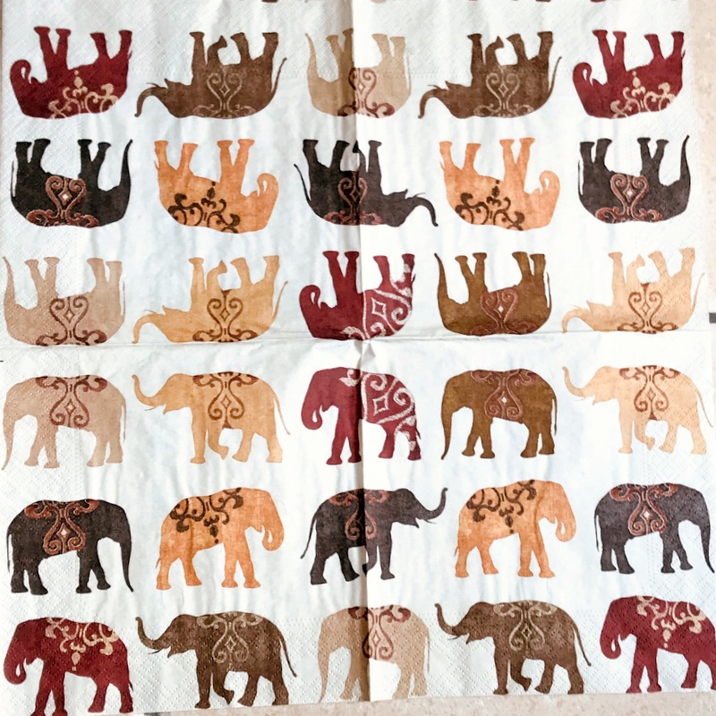 Serviettes en papier · Serviettes Papier