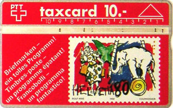 Cartes · Émission limitée Suisse-Thailande