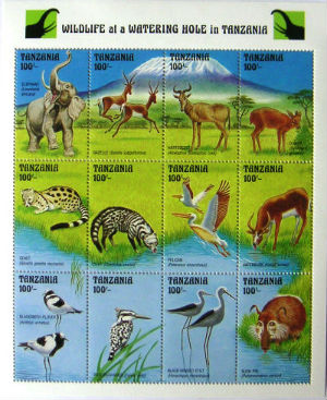 Timbres · Tanzanie