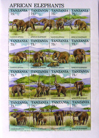 Timbres · Tanzanie