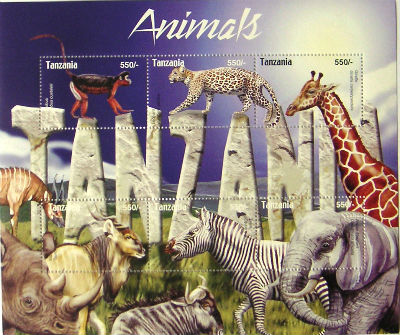 Timbres · Tanzanie