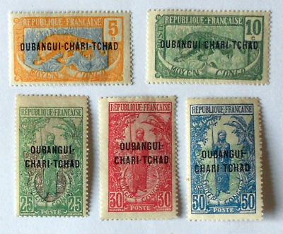 Timbres · Oubangui Chari - Tchad