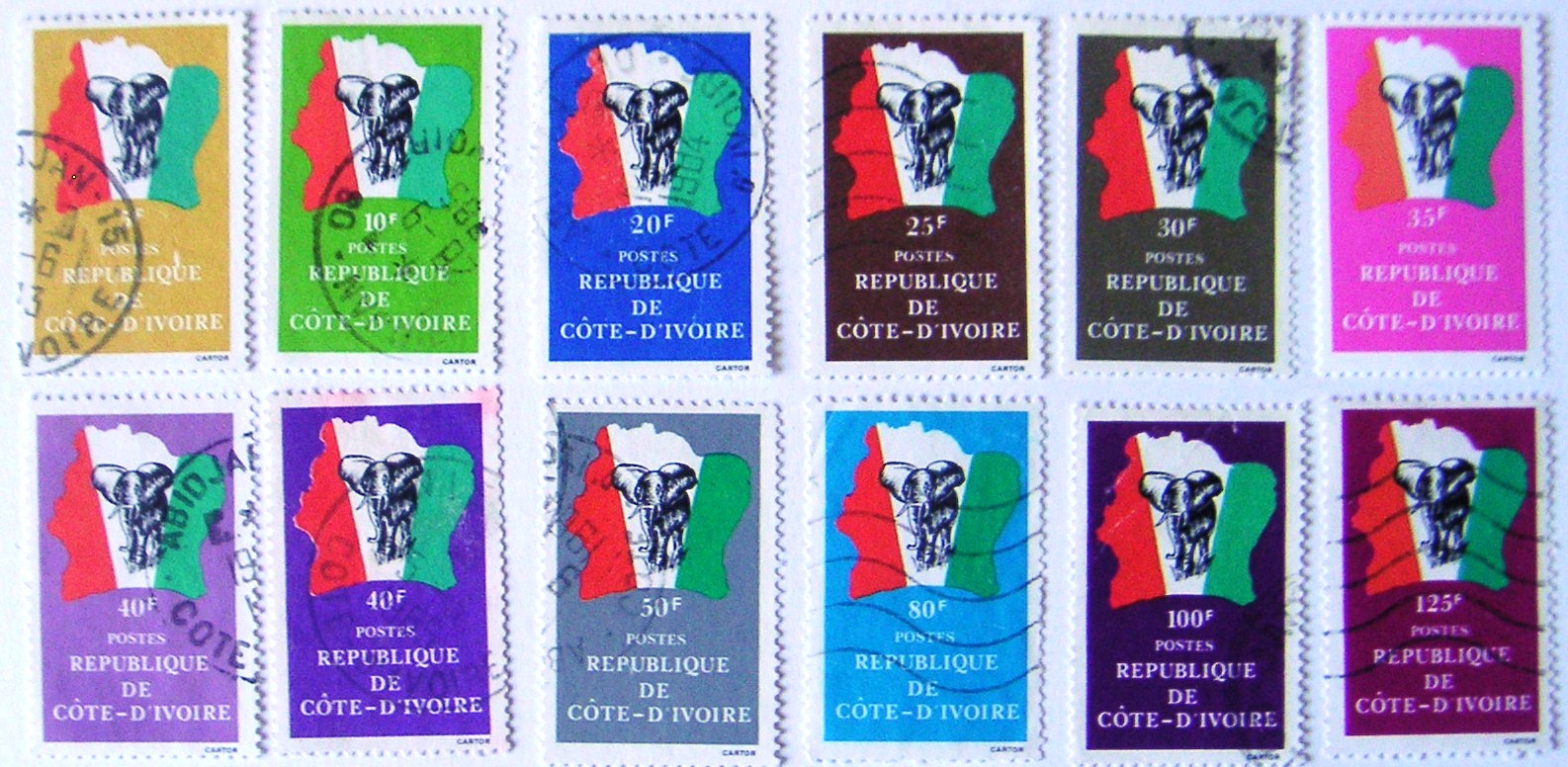 Timbres · Cote D'ivoire