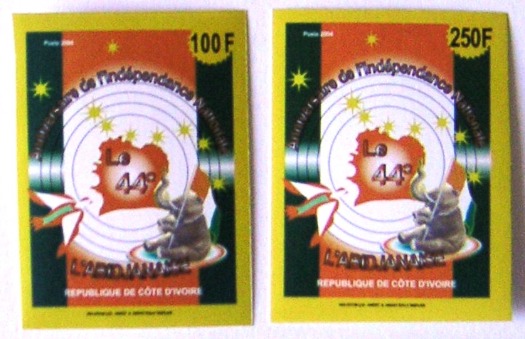 Timbres · Cote D'ivoire
