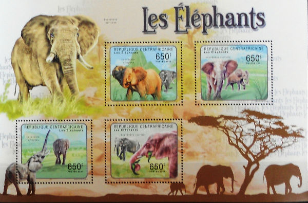 Timbres · Rep. Centrafricaine