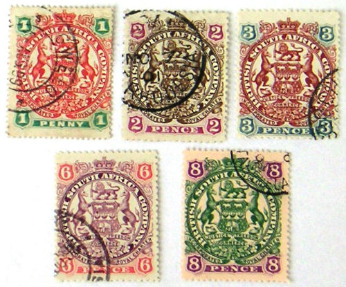 Timbres · Cie Anglaise D'afrique DU SUD