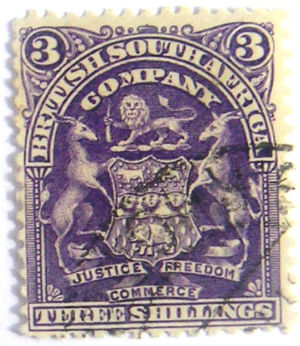 Timbres · Cie Anglaise D'afrique DU SUD
