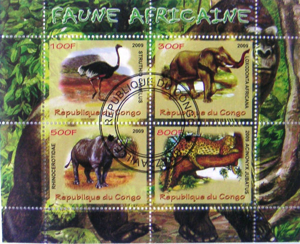 Timbres · Rep DU Congo