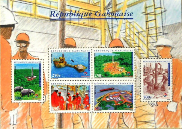 Timbres · Gabon