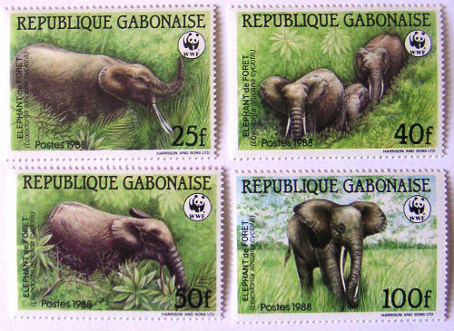 Timbres · Gabon