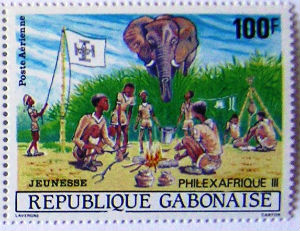 Timbres · Gabon