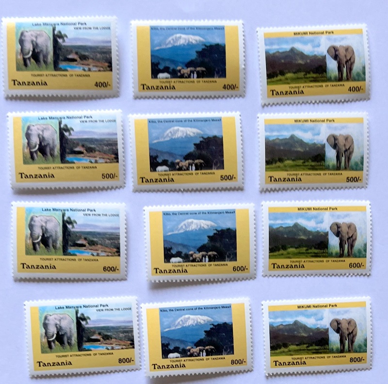 Timbres · Tanzanie