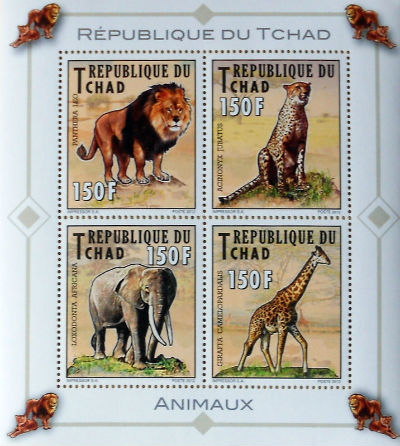 Timbres · Tchad