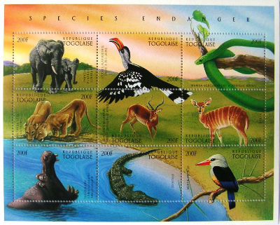 Timbres · Togo