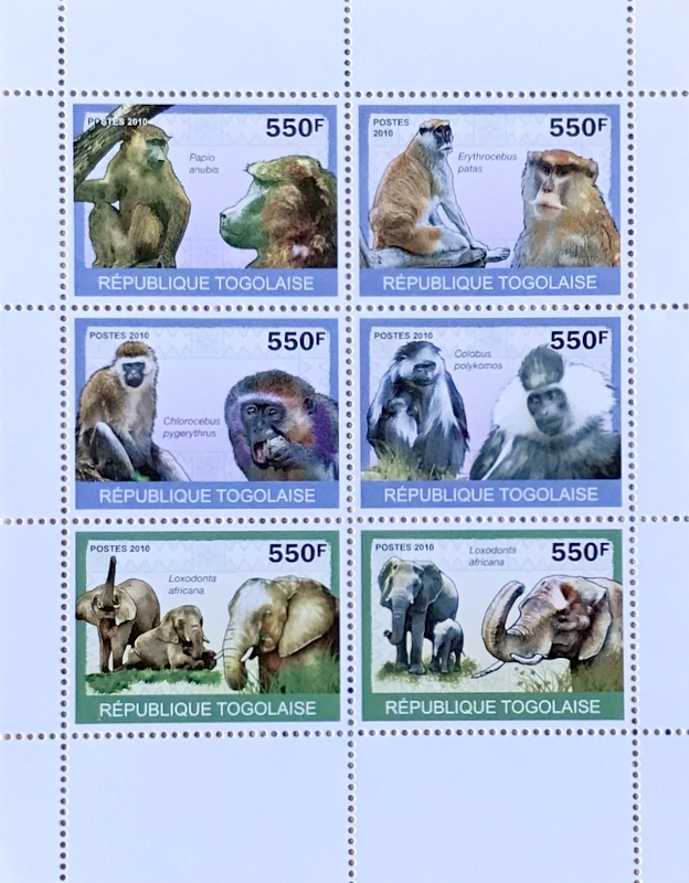 Timbres · Togo