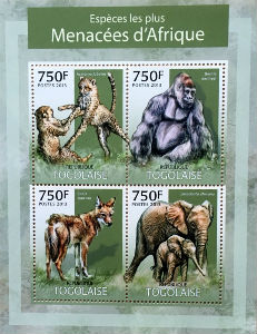 Timbres · Togo