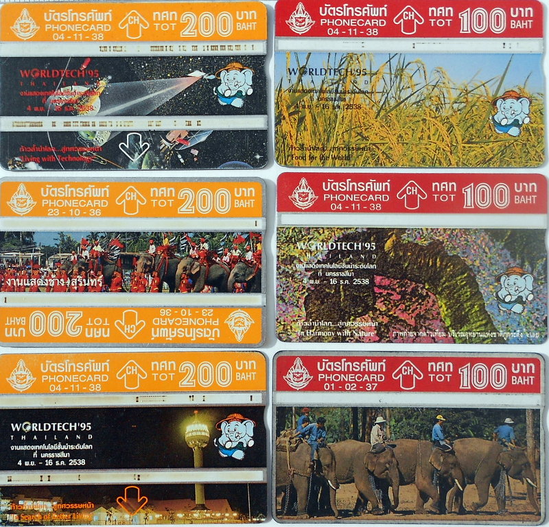Cartes · Thailande - TOT