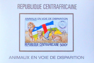 Timbres · Rep. Centrafricaine