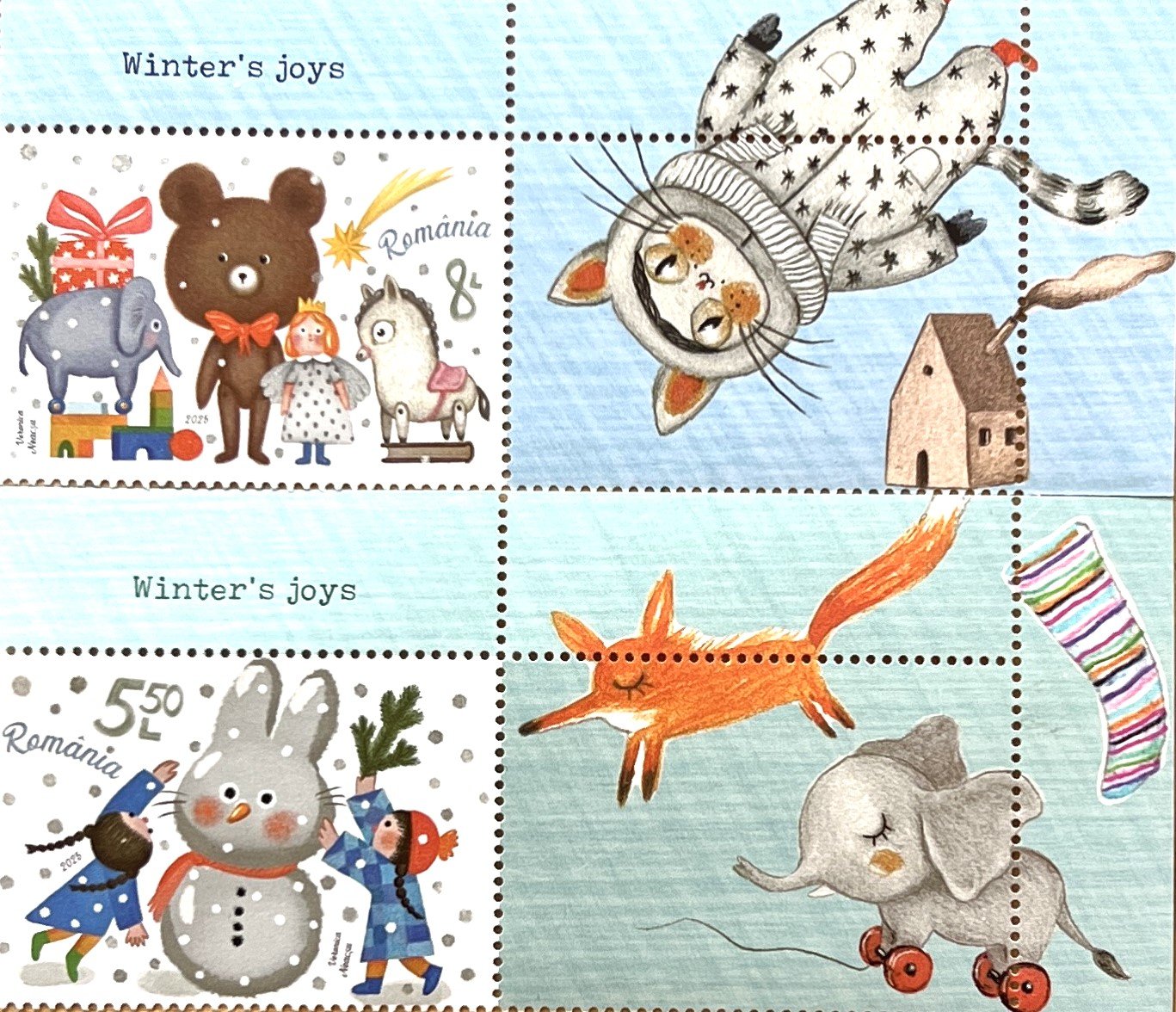 Timbres · Roumanie