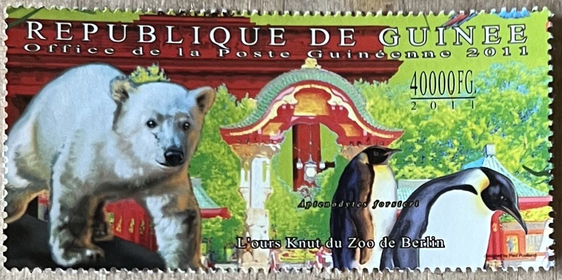 Timbres · Guinee · Porte du Zoo de Berlin