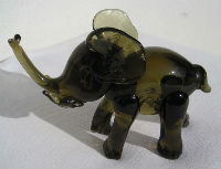Diverses matières · Elephants EN Verre - Crystal